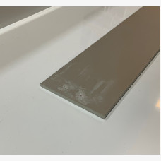 Flat Bar 60mm x 3mm x 4mtr Clear Anodised