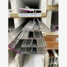 Glazing Channel Snap On Cover Milled 6.5mtrs