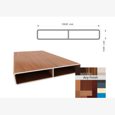 Knotwood Slat 100mm X 16mm Western Red Cedar 6mtr