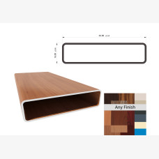 Knotwood Slat 65mm X 16mm X 6mtr White Textura
