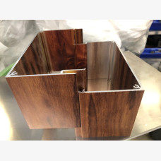  Knotwood Square Hollow Section 200mm Self Mating 5.6Mtrs