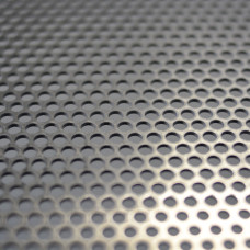 Perforated Mesh 4.76mm Diameter Holes / Open Area = 51% / 2400mm X 1200mm X 1.6mm Thick 