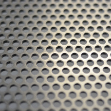 Perforated Mesh Cut Sheet 4.76mm Diameter Holes / Open Area = 51% / 600mm X 1200mm X 3mm Thick