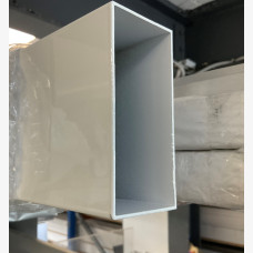 Rect. Hollow Section (RHS) 100mm x 50mm x 1.6mm x 6.5Mtrs WHITE