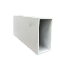 Rect. Hollow Section (RHS) 100mm x 50mm x 3mm x 6.5mtr White Tx