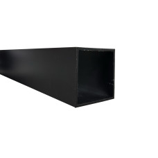 SHS 50mm X 2mm X 6.5Mtr Black Textura