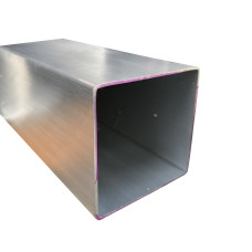 SHS 90MM x 2MM x 6.5Mtr Radius Black